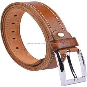 เข็มขัดคลาสสิกสำหรับผู้ชายเข็มขัดลำลองหนังแท้100% สำหรับทุกวันเข็มขัดหนังแท้แบบลำลองและเครื่องประดับ - Product Image 6