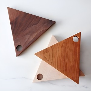 Juego de 3 Posavasos de Madera de Acacia de Calidad Premium para Restaurantes, Utensilio de Cocina de Venta Caliente para Servir Café, Té y Uso en Mesa - Product Image 3