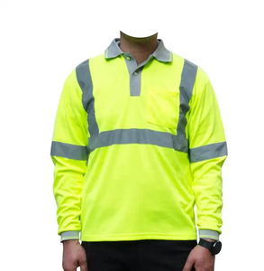 Camiseta Polo de Seguridad de Poliéster con Diseño Personalizado, Precio Premium, Camisetas Polo Reflectantes para Hombre en Diferentes Colores - Product Image 4