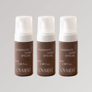 น้ำยาล้างจุดซ่อนเร้นสำหรับผู้หญิง OVMENT Korean K-Beauty Ovement Inner Mate Wash Special 100 มล. ผลิตในเกาหลี สีเหลือง ยี่ห้อ Yoni - Product Image 5