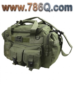 Bolsa Táctica Saxon de 35 Litros, Color Verde Oliva, Bolsa de Mensajero Grande para Exteriores, Forrada de Nailon, Bolsa de Viaje para Equipo - Product Image 1