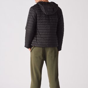Factory Winter New Arrival <b>Long</b> Sleeve Puffer <b>Men</b> <b>Jacket</b> with Customized Logo Printed Stand Collar Wholesale Factory Manufacture - Product Image 3