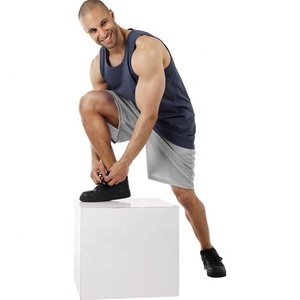 Camiseta sin mangas de algodón para hombre, deportiva de verano, 100% algodón, camiseta base sin mangas para hombres de mediana edad y mayores, camiseta interior de succión. - Product Image 5