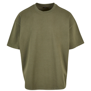 T-shirt surdimensionné personnalisé pour homme, 300 GSM, ultra lourd, coupe carrée, style streetwear, tee-shirt vierge, fabrication usine - Product Image 6