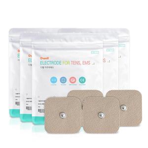 5-pack configuration Dewell basse fréquence pad bouton type moyen 2 ensembles 4 feuilles bouton type bouton type masseur basse fréquence - Product Image 1