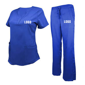 Mejor Precio: Uniformes de Enfermería Ecológicos y Ligeros para Mujer, Conjunto de Uniformes Quirúrgicos con Etiqueta Personalizada, Detección de Agujas, Alta Calidad OEM - Product Image 3