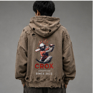 เสื้อฮู้ดดี้ยูนิเซ็กซ์ขายดี ทรงวินเทจ ผ้าฝ้าย 100% ซักนุ่ม สวมใส่สบาย แฟชั่นลำลอง ไซส์ใหญ่พิเศษ เหมาะสำหรับฤดูหนาว - Product Image 3