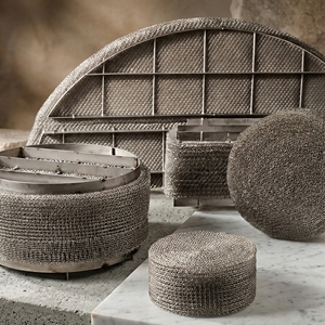 [APEC] Malla antiniebla de acero de tamaño personalizado premium de Corea para separación en columnas de proceso y eliminador de niebla de alambre profesional - Product Image 1