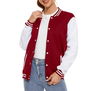 Chaqueta Varsity para Mujer de Secado Rápido y Cómoda, Venta al Por Mayor, Proveedor Directo de Fábrica, Mejor Precio, MOQ Bajo - Product Image 1