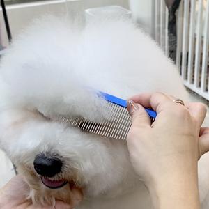 Tijeras para Pelo de Perro y Gato de Acero Inoxidable Japonés de 62 Dientes, Diseño de Media Luna Conveniente, Empaque a Granel, Herramienta de Aseo para Mascotas, Desenredante - Product Image 4