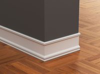 Moulures en bois massif et MDF au design moderne pour les murs intérieurs des villas et des hôtels - Moulures de plafond personnalisées écologiques