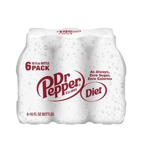 Refresco Diet Dr Pepper, 6 Botellas de 16.9 Oz, 0g de Grasa Trans, 0mg de Colesterol, Para Consumidores Conscientes de la Salud del Corazón, Venta al Por Mayor - Product Image 3