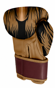 Guantes de Boxeo Premium IBERIA con Estampado de León, Guantes de Entrenamiento de Cuero PU, Logotipo Personalizado OEM, Equipo Deportivo al por Mayor - Product Image 3
