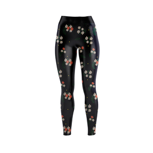 Leggings de Yoga con Cintura Elástica y Estampado por Sublimación, Diseño Personalizado, Nuevo, Sexy, Ajustado, para Mujer - Product Image 1
