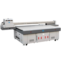 Imprimante industrielle de vernis uv à plat de grand format 2513 uv d'usine pour le panneau mental de stylo