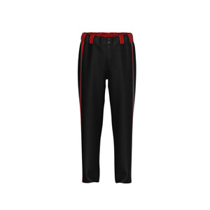 Conjunto de Uniforme de Béisbol Ekin Impex, Negro y Rojo, Bordado, Unisex para Adultos, Absorbe la Humedad, Corte Regular, para Todas las Temporadas, Uniforme de Béisbol Estadounidense - Product Image 4