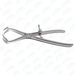 Fórceps de sujeción de hueso autocentrante veterinario, reducción de falanges dentadas quirúrgicas ortopédicas, instrumentos médicos veterinarios - Product Image 6