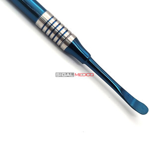 Stainless Steel Instrument with Blue Titanium Coated Tips Surgical Gingival Tissue Professional Dental Periosteal Elevator - Product Image 6
