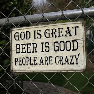 CIFbuy Targa Decorativa in Metallo Retrò, Decorazione Murale Unica per Casa, Garage, Taverna, TikTok, per Servizio di Ritiro Temu - Product Image 3