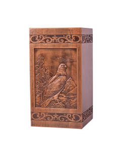 Urnas de Cremación de Madera de Diseño Único y Alta Calidad para Adultos, Urnas Funerarias de Madera, Tamaño Personalizado, Artículos Funerarios - Product Image 2