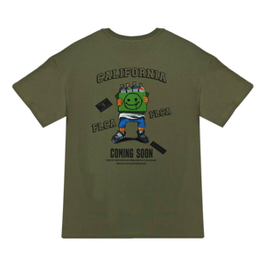 Camiseta de Hombre Moderna y Sencilla, Tejida, de Corte Regular, Manga Corta, Informal, Transpirable, 220 Gramos, 100% Algodón, Cuello Redondo - Product Image 2