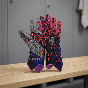 Fournisseur direct d'usine, conception OEM, gants de gardien de but de football/soccer, gants de gardien de but de sport de qualité supérieure à un prix raisonnable - Product Image 3