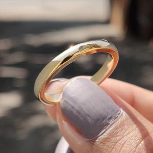 Solid Gold <b>Plain</b> Popular Comfort Fit Wedding Band Crafted Simply For Women 10K 14K 18K 22K Gold Options - Product Image 4