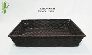 Plateaux de service en bambou faits à la main Plateau de fruits de stockage décoratif écologique pour la cuisine à usage alimentaire - Product Image 5