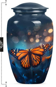 Urnes funéraires de style américain faites à la main de la meilleure qualité pour les cendres d'adultes, décoratives, pour hommes et femmes - Product Image 2