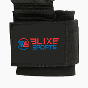 อุปกรณ์พยุงข้อมือ ELIXE SPORTS แบบปรับได้ รูปตัวยู ทำจาก EVA กันลื่น ปิดด้วยแถบตีนตุ๊กแก สีดำ สำหรับทุกเพศ เหมาะสำหรับยกน้ำหนัก - Product Image 3