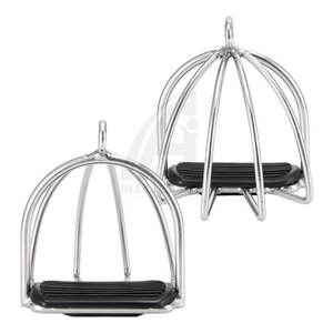 Étriers de selle western robustes en métal pour l'équitation en trail et à la ferme, qualité supérieure, par Alexandria Industries - Product Image 5