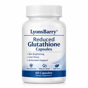 แคปซูลกลูตาไธโอนลดระดับความเข้มข้น ช่วยให้ผิวกระจ่างใส ล้างพิษตับ สารต้านอนุมูลอิสระ รับผลิตแบบ OEM แบรนด์ส่วนตัว ผู้ผลิต GMP จากอินเดีย - Product Image 3