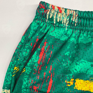 Custom Men Sublimation 100% Polyester <b>Mesh</b> Basketball Shorts Sublimation Shorts High Quality Man Shorts - Product Image 6