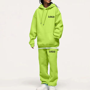 Nuevas Sudaderas con Capucha Oversize para Mujer, Estilo Casual de Invierno, Lavado Ácido, Manga Larga, 100% Algodón, Secado Rápido, Logotipo Frontal - Product Image 3