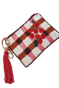 กระเป๋าใส่เหรียญลายปักลูกปัดออกแบบได้ตามต้องการพร้อมด้วยงานฝีมือที่ทันสมัยและเมล็ดพันธุ์ลูกปัดสไตล์หรูหราสำหรับเด็กผู้หญิง - Product Image 2