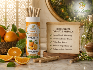 Bâtonnet Herbal Miswak de Qualité Supérieure au Goût Citron, Fabriqué en Bois de Miswak Naturel pour des Soins Bucco-Dentaires Supérieurs et des Dents Saines - Product Image 6
