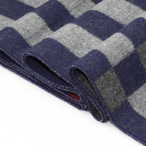 <b>Men's</b> Solid Color Long <b>Neck</b> <b>Warmer</b> Winter Keep Warm Eco-Friendly Custom Logo Scarf 100% Polyester Plain Dyed Style - Product Image 2