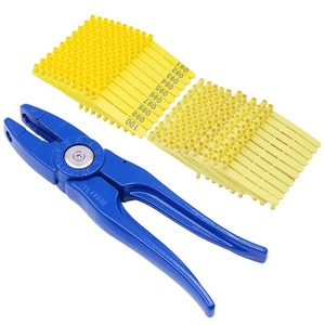 Livestock Sheep Goat <b>Ear</b> Tags Pliers And <b>Dog</b> <b>Rabbit</b> Sheep <b>Ear</b> Tags Nylon Material Sheep Laser <b>Ear</b> Tag Animal Identification - Product Image 5