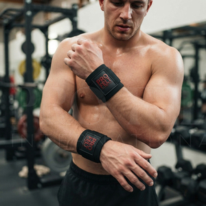 Bandes de maintien pour poignets de sport personnalisées, résistantes, pour la musculation, le crossfit et l'entraînement de force - Product Image 3