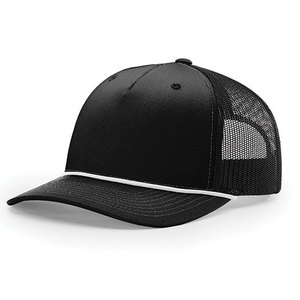 Casquette Trucker en toile avec logo personnalisé, 5 panneaux structurés, profil moyen, maille respirante pour adultes, utilisation extérieure, fabriquée au Vietnam - Product Image 1