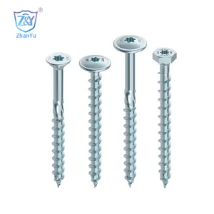 Free Sample #6x3/4" Flat Head Phillips Drywall Screws Fine Thread Sharp Point Wood Screw, Carbon Steel 1022A, Gray Phosphate