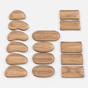 Wooden Storage Tray Rectangle Varnished Classic Design Serving Tray Standing Type Living Room & Desk Use Custom Handmade Design - Product Image 3
