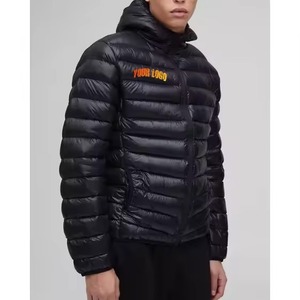 New Arrival Winter Thickened Cotton <b>Filled</b> Canvas Bomber <b>Jacket</b> for <b>Men</b> Casual Regular-Length Outwear Zipper Closure Front - Product Image 3