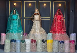 Choli net élégant avec miroir lourd Shisha Work et pierres Jarkan disponibles en 20 choix de couleurs et 10 nouveaux modèles - Product Image 4