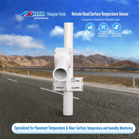 Sensor Remoto ASHUR de Temperatura y Humedad de Superficie de Carretera RS485 4-20mA CE IP66 -40C IR para Advertencia de Niebla y Hielo en Carreteras, Seguridad