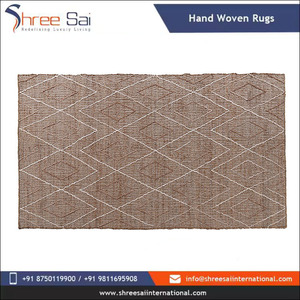 Grand tapis de jute écologique tapis de cuisine de taille personnalisée fabricant indien tapis de prière en gros brodés à la main en usine - Product Image 5