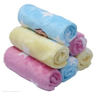 Mouchoirs pour enfants 100% coton ultra doux multicolores 25x25 cm, mouchoirs doux pour enfants, mouchoirs doux pour bébés - Product Image 2