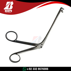 Forceps nasaux de type Blakesley, 90 degrés vers le haut, 13 cm, acier inoxydable, instrument ORL pour la chirurgie nasale et des sinus - Product Image 5