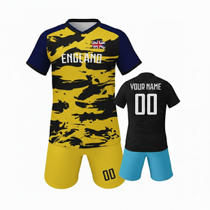 Uniforme de Fútbol con Estampado de Camuflaje para Equipos Deportivos Atrevidos, Uniforme de Fútbol Original al por Mayor - Product Image 1