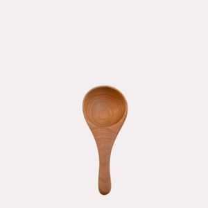 Cuillère à café en bois écologique personnalisée avec long manche, bois naturel, capacité 10ml/20ml/30ml, finition miroir, cuillère doseuse - Product Image 2